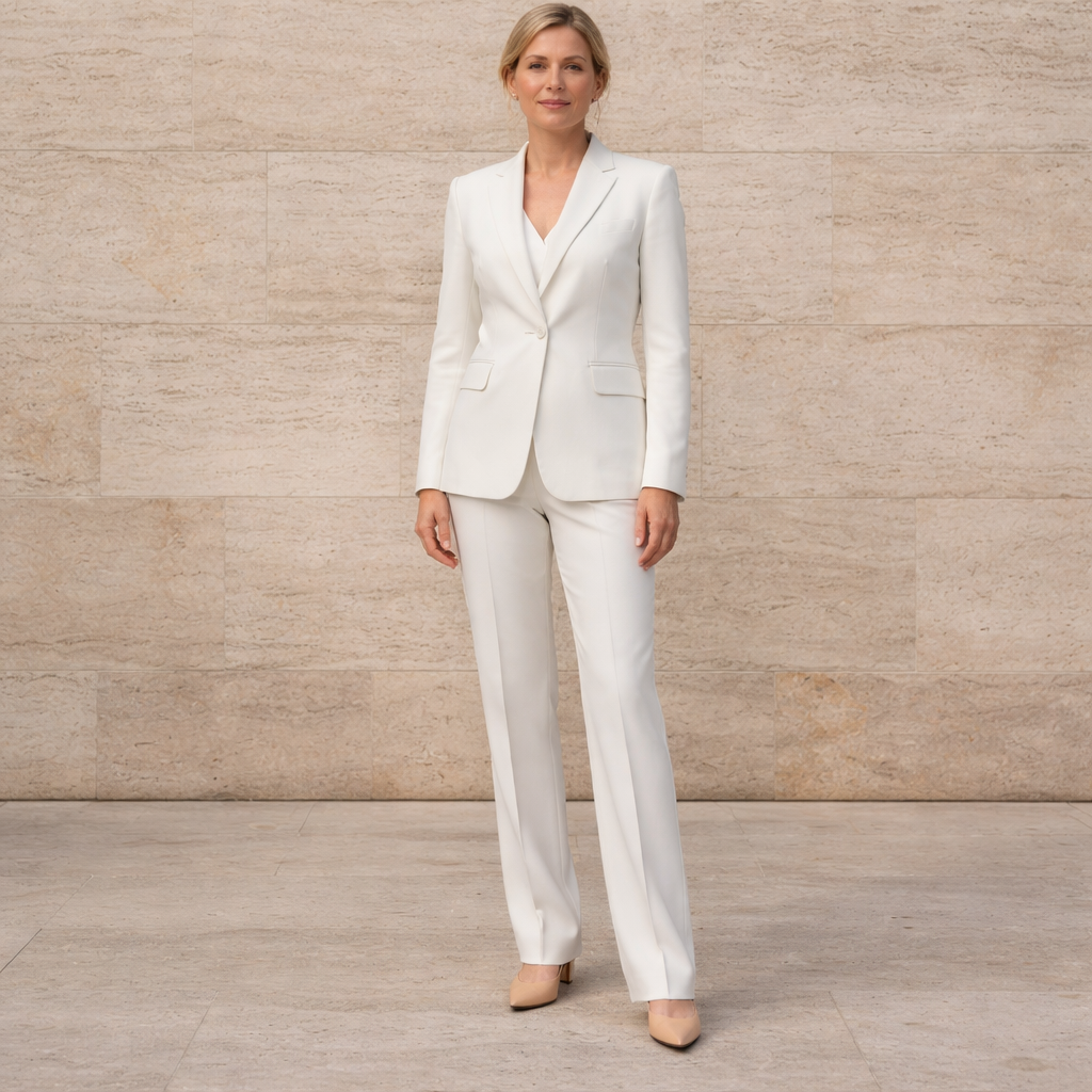 Der Weiße Einknopf-Blazer - Image 1