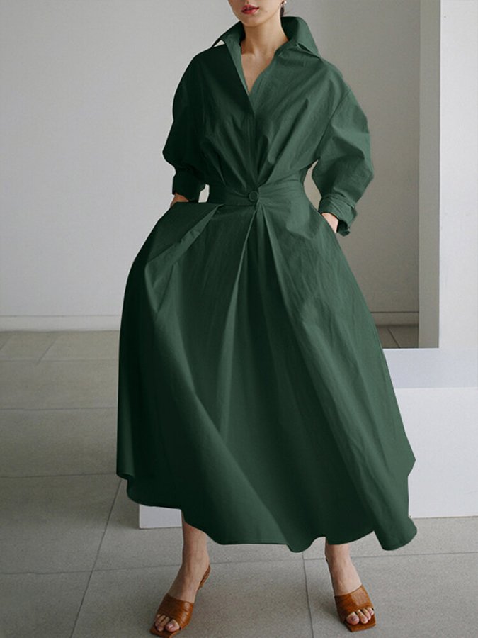 Thea – Elegancka długa sukienka - zdjęcie 11