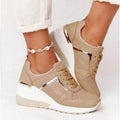 Mia – Stylowe sneakersy na koturnie dla nowoczesnej kobiety - zdjęcie 7