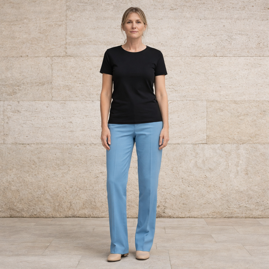 Das Schwarze Rundhals-T-Shirt - Image 1