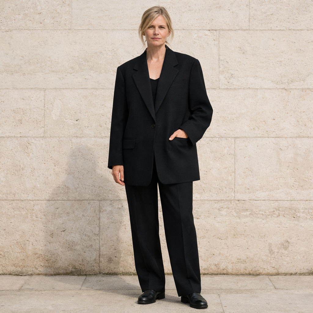Der Schwarze Oversized-Blazer - Image 1